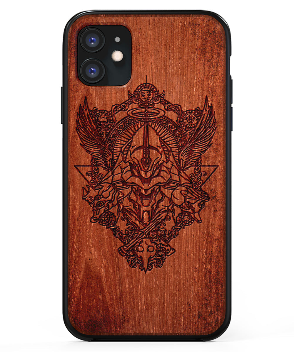 Evangelion | Engraved Wood Case Evangelion | Engraved Wood Case