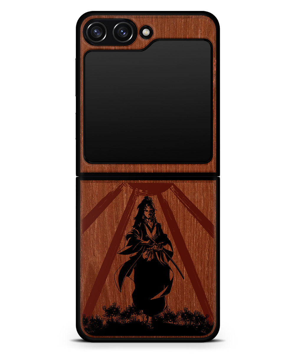 Yoriichi | Wood + Ink Phone Case | Demon Slayer Anime Case Yoriichi | Wood + Ink Phone Case | Demon Slayer Anime Case