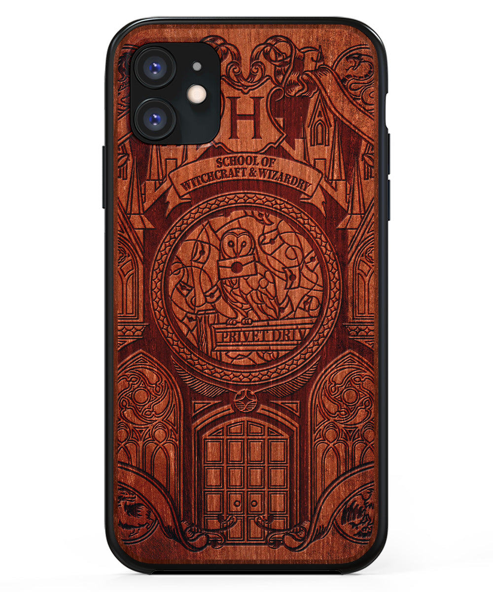 Case With Lettering Letter | Engraved Wood Phone Case | Ingenius Designs