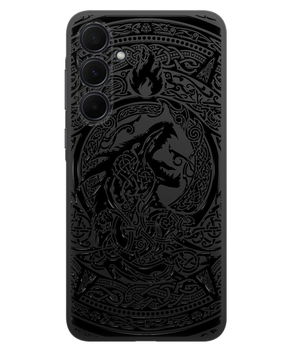 Black | Glossy Black Dragon Phone Case Black | Glossy Black Dragon Phone Case