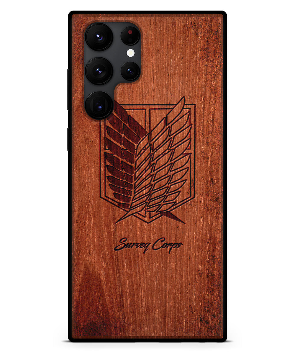 Wings of Freedom | Engraved Wood Case Wings of Freedom | Engraved Wood Case